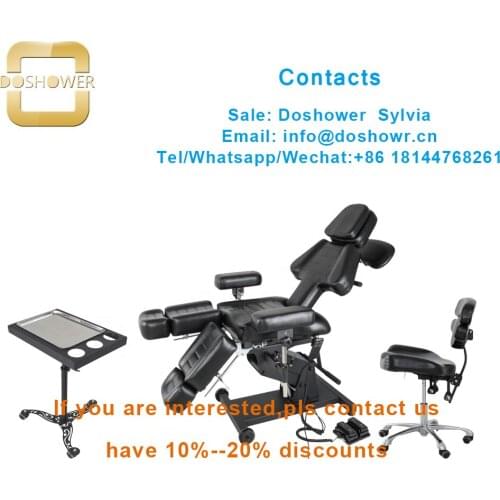 Tattoo equipment furniture professional with tattoo accessories for arm chair tattoo