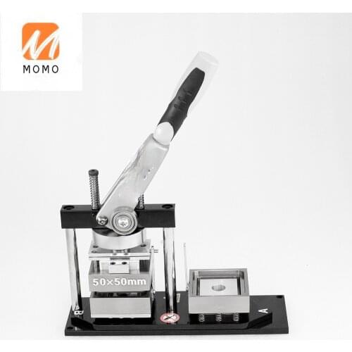 Rectangle shape fridge magnet button badge making machine button maker [SDHP-N33 50X50mm]