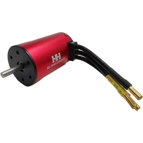 3660 Waterproof Brushless Motor 3300KV Motor for 1:10 RC Model Climbing Car Parts & Accs
