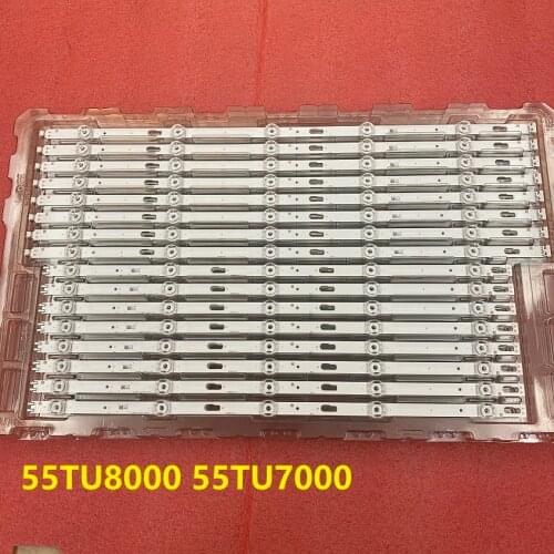 5set=40pcs LED backlight for Samsung UN55TU8200 UN55TU7000G UN55TU8000 UE55TU8000 UE55TU7000 UE55TU7100 SVC550F53/78_L R