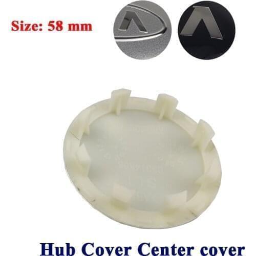 60pcs 58mm Car Wheel Center caps Rim Hub covers Badge for kia Cerato Sportage R K2 K3 K5 emblem stickers car Accessories