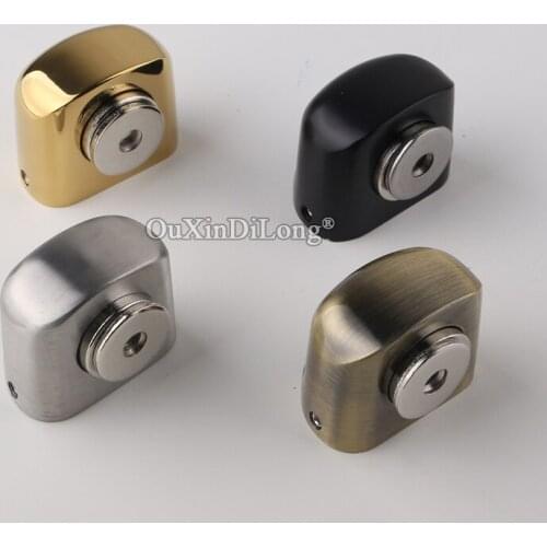 Brand New Stainless Steel Strong Magnetic Door Stopper Suction Gate Supporting Hardware Powerful Safety Door Stops Holder Catch