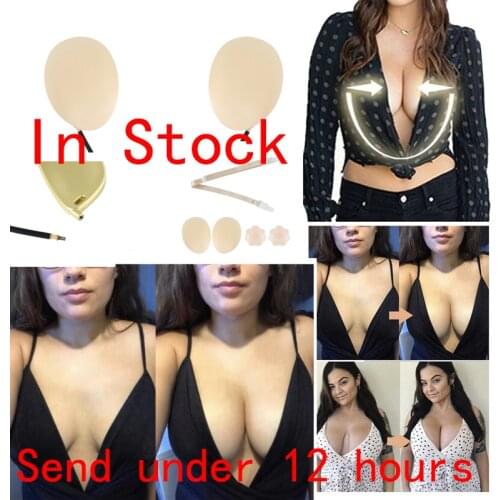 Frontless Bra Invisible Bra Strapless Women Bralette Push Up Bra Female Underwear Without Straps Seamless Silicone Backless Bra