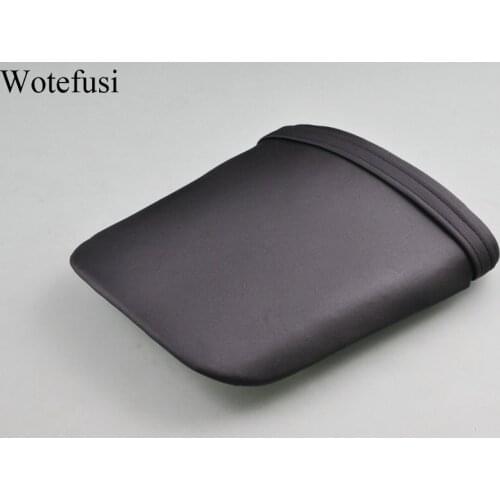 Wotefusi Hot Black Leather Rear Pillion Passenger Seat Cover Cowl For HONDA CBR 1000 04-07 [PA140]