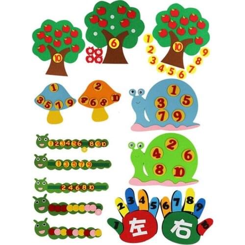 Children Montessori Teaching AIDS To Learn Hands-on Math Toy Supplies Kids Learning DIY Weaving Early Education Children Toys