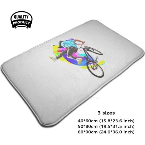 Bmx Door Mat Foot Pad Home Rug Bmx Bike Jump Cool Sport Ride Cycling Bicycle Cross Summer Boy Boys Man Collage Extreme Sports