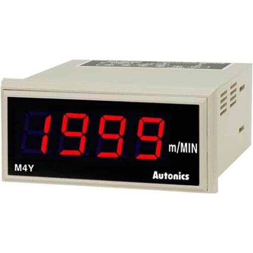 M4Y-S-1 Panel table 0-10VDC 100-240VAC~ 50/60Hz 0~1999