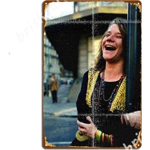 Janis Retro Art Metal Signs Wall Mural Cave pub Garage Decoration Custom Tin sign Posters