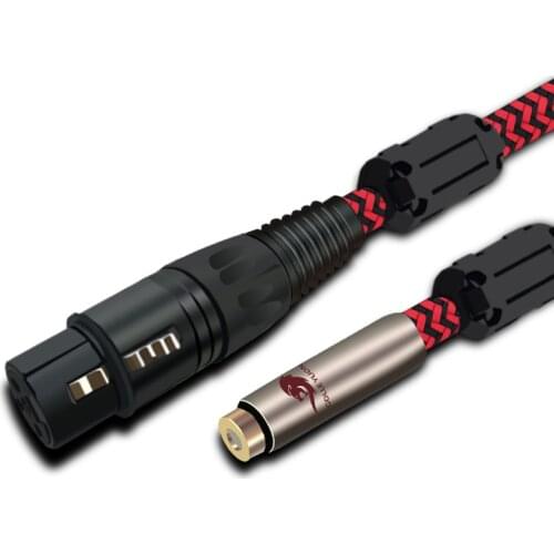 Stereo Jack 3.5mm Female to XLR Female Audio Cable Speaker Microphone Audio Equipment Extension Cables 1M 2M 3M 5M 8M