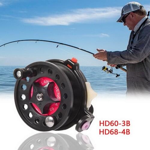 Winter Ice Fishing Reels Ball Bearings Reels Mini Fishing Reel Carp Fishing Outdoor Fish Brake Handle Front Reel Tool