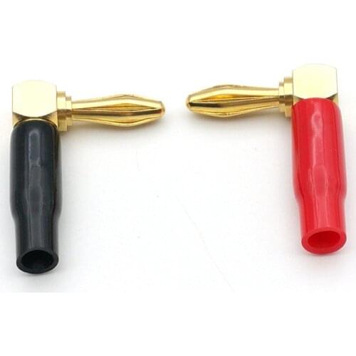 COPPER 4mm Banana Plug FOR Audio/Power Connector New