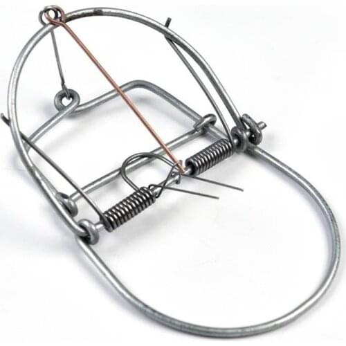 Metal Mouse Trap Big Mouse Trap, Weasel Catch，catch Spring Trapt，mous Trap，Rodent Cage，Mole Repeller，Rat Trap Snap Trap