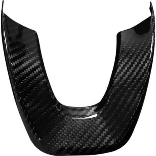 Fit For Mercedes-Benz G500 Big G G63 W464 For Barbos Real Carbon Fiber Modified Steering Wheel Lower Lip Sticker