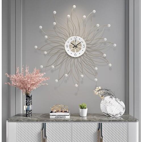 71cm Nordic creative wall clock modern design mute clock restaurant home fashion decorative quartz clock big clock on the wall