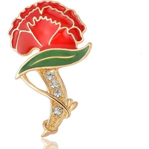 2019 New Designer Fashion Gold Brooches For Women Flower Cheap Brooch Lapel Pins Broches Mujer Christmas Gift Jewelry Gift X1479