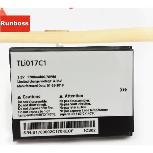 Original High Quality TLi017C1 Battery For Alcatel OneTouch PIXI 3 4.5" 5019D 5017D 5017A 5017X 5017 5027B Batteries 1780mAh