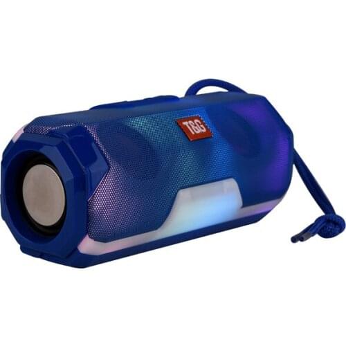 Portable Bluetooth Speaker 1200mAh Large Capacity Wireless Speaker Outdoor Bass With Audio Interface Radio Computer Sound Bar