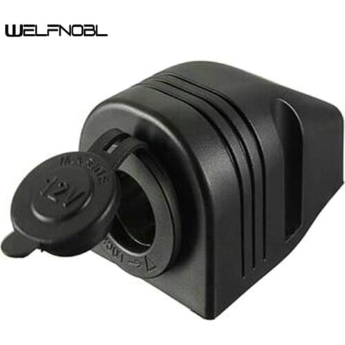 Small Dustproof ABS Single pin Cigarette Lighter for Car Boat Marine Motorcycle