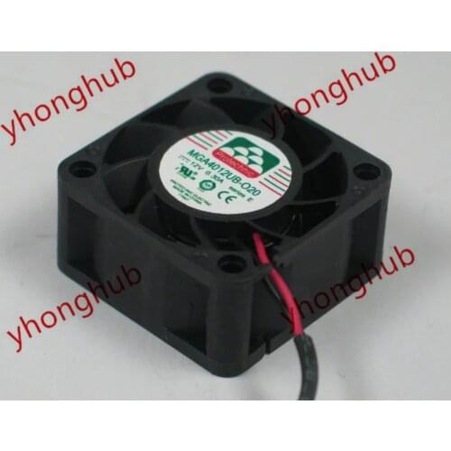 Protechnic MGA4012UB-O20 DC 12V 0.30A 40x40x20mm Server Cooling Fan