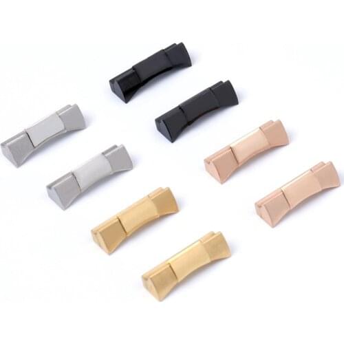 Endlink for 20mm Watch Strap Bracelet Mens Wristwatch Curved End Link Endlink For Rolex Daytona Submariner