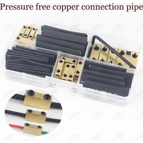 Non pressurized copper connecting pipe wire fast butt joint 10A 20A 60A screw crimping connection terminal Quick connector
