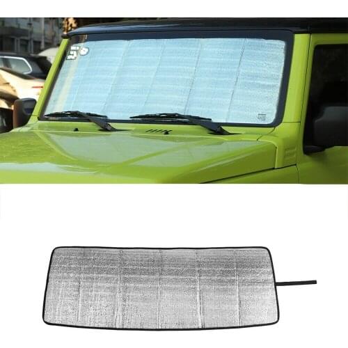 Car Front Windshield Sunshade Cover For Suzuki Jimny 2019 2020 2021 JB64 JB74 Car Interior Accessories