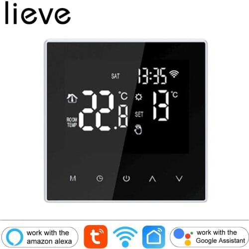 Smart WiFi Thermostat for Gas Boiler Water Floor Heating Temperature Controller for Tuya Smart Life Alexa Google Home