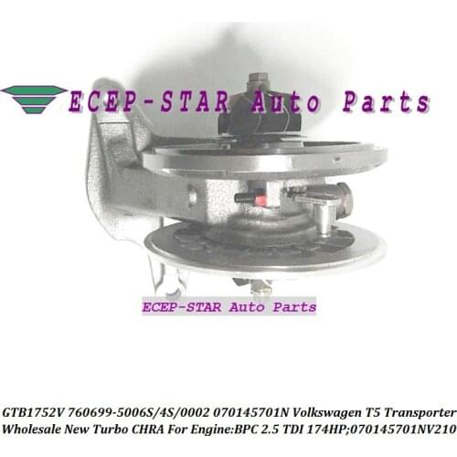 Turbo Cartridge CHRA Core 760699 760699-5002S 760699-0004 760699-0002 070145701NX 070145701NV For Volkswagen VW T5 B8 BPC 2.5L