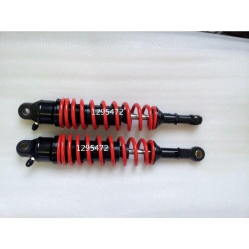 Universal 340mm Motorcycle New Rear Air Bushing Shock Absorber Suspension for honda yamaha suzuki red& Black