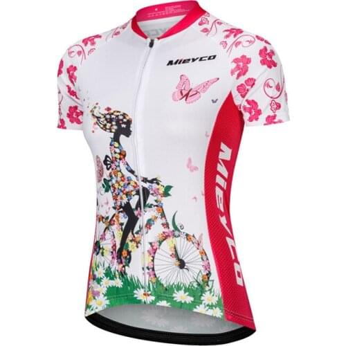 Women Cycling Jersey Pro Team MTB Bike Clothing Outdoor Sportswear Roupa Ciclismo Feminina Breathable Quick Dry BMX Racing Shirt