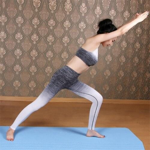 High Quality gradients Women Sport Leggings For Yoga Running Fitness Clothing Gym Leggings Womens Pants Elastic Legging new