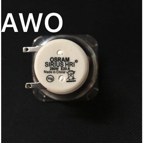 4pc/lot 280W Lamp OSRAM SIRIUS HRI280W Moving head beam light bulb and MSD Platinum 10R P-VIP 280 W lamp