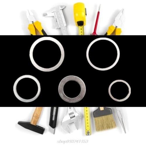 5pcs 20/25.4/25.4/30/32mm Circular Saw Blade Reducing Rings Conversion Ring Cutting Disc Woodworking Tools M30 21 Dropshipping