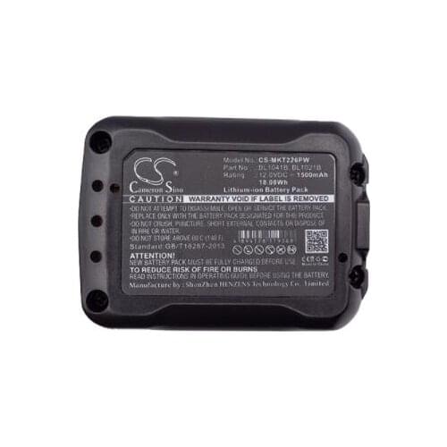 Cameron Sino 1500mAh battery for MAKITA 12V Max CXT Tool 12-Volt MAX CXT CG100 CG100D CG100DSYEX CG100DWAEA CG100DZA CL106FD