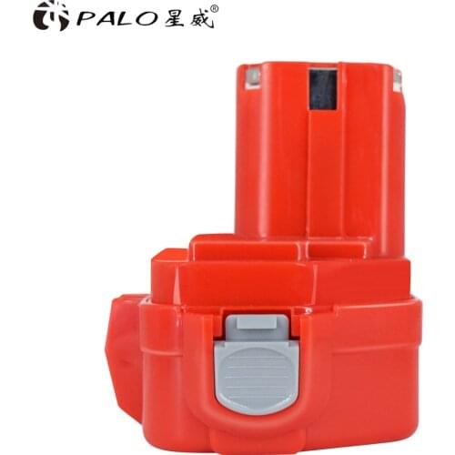 PALO For Makita 12V 3000 mAh Rechargeable Battery for Power Tools for Mak Drill PA12 1050 1220 1234 4000 5000 6200 6300 Series
