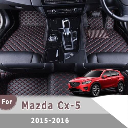 RHD Carpets For Mazda Cx-5 CX5 2015 2016 Car Floor Mats Auto Interior Accessories Parts Automobiles Custom Foot Pads
