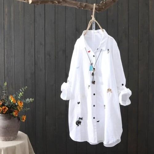 White Jacket Shirts Womens Top Loose Coat Spring Autumn Street Style Outerwear Casual Women Top And Shirt Jackets 2021