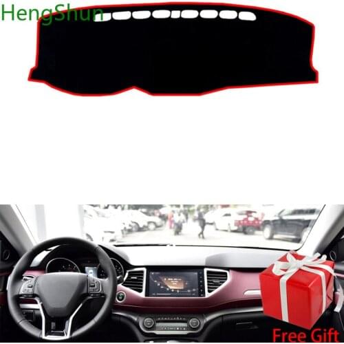 For HAVAL H6 coupe 2018-2019 Car Styling Dash Mat Dashmat Dashboard Sticker Cover Sun Shade Dash Board Cover Carpet