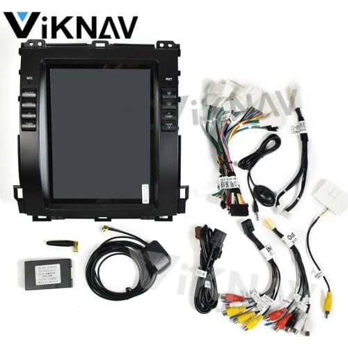 For-Land Cruiser Prado 120 For-Lexus GX470 2002-2009 car radio GPS navigation multimedia player DVD player 10.4 inch Android