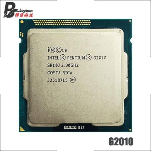 Intel Pentium G2010 2.8 GHz Dual-Core CPU Processor 3M 55W LGA 1155