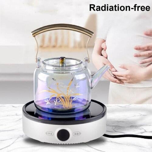 220V Electric Pottery Stove Tea Stove Tea Maker Boiling Water Waterproof Silent Mini Electric Pottery Tea Stove 1000W