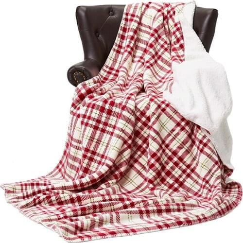 Printed Berber Fleece Blanket Flannel Blanket