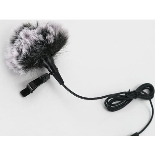 Hot Sale Hypercardioid Directivity Tie Clip Lavalier Lapel Microphone for Wireless Interview Speech Sing Recording