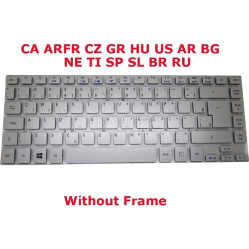 Keyboard For Acer AS V3-431 V3-471 V3-471G E1-470G E1-470P E1-470PG E1-472 English US Russian German GR Czech Brazil Nordic