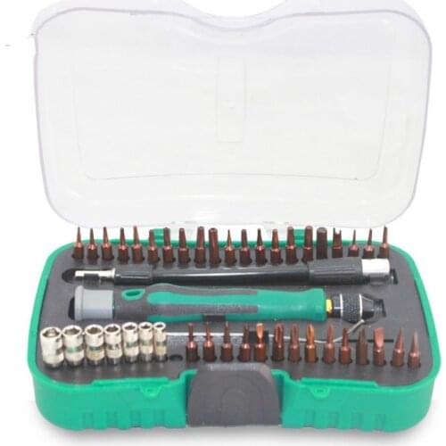 45 in 1 Magnetic Screwdriver Set Torx Screwdriver Bit Tool Kit for Watch PC iPhone Smart Phone Repair Dismantle Tools
