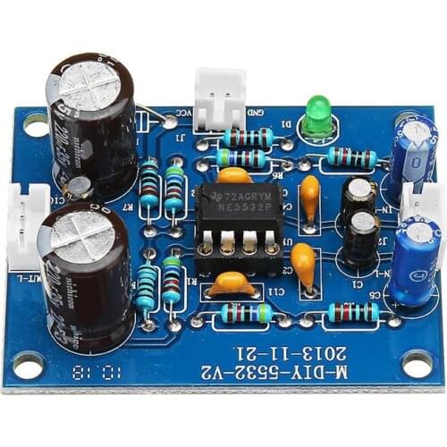 NE5532 OP-AMP Stereo Amplifier Board Audio HIFI Speaker Amplifier Module Control