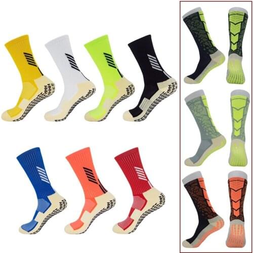 Anti-Slip Breathable Socks Men Summer Running Cotton and Rubber Football Sports Socks High Quality Women Cycling Socks 2020 new