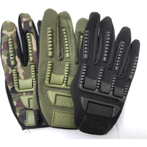 New Army Outdoor Tactical Gloves Full Finger Sports Hiking Camping Cycling Military Mens Gloves Anti-Skid Protection rekawiczki