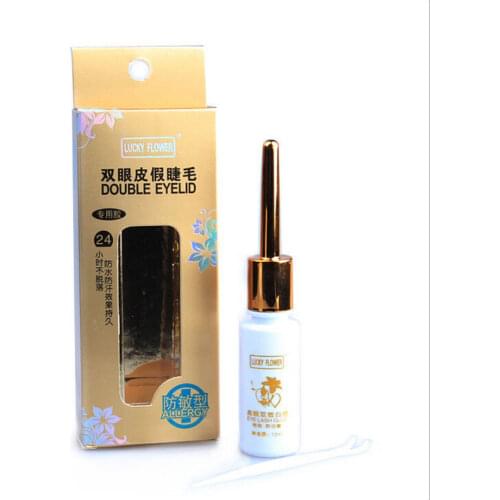 12ml Professional Quick Dry Double Eyelid Glue Adhesive False Eyelash Extension Glue Long-lasting Beauty Makeup