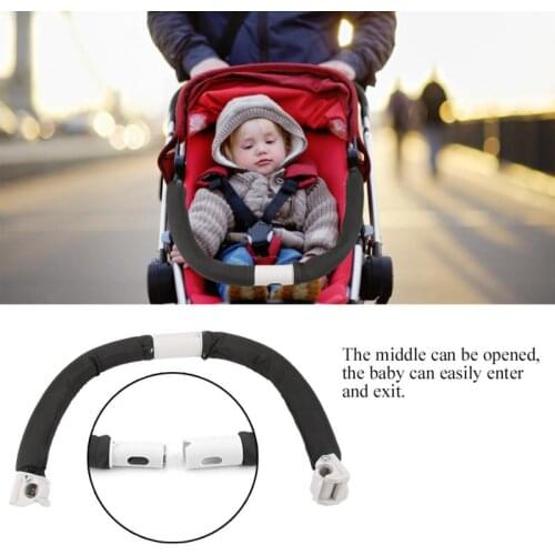 Baby Stroller Handle Handlebar Adjustable Generic Universal Armrest Bumper Bar for Baby Carriage Baby Stroller Pram Accessories